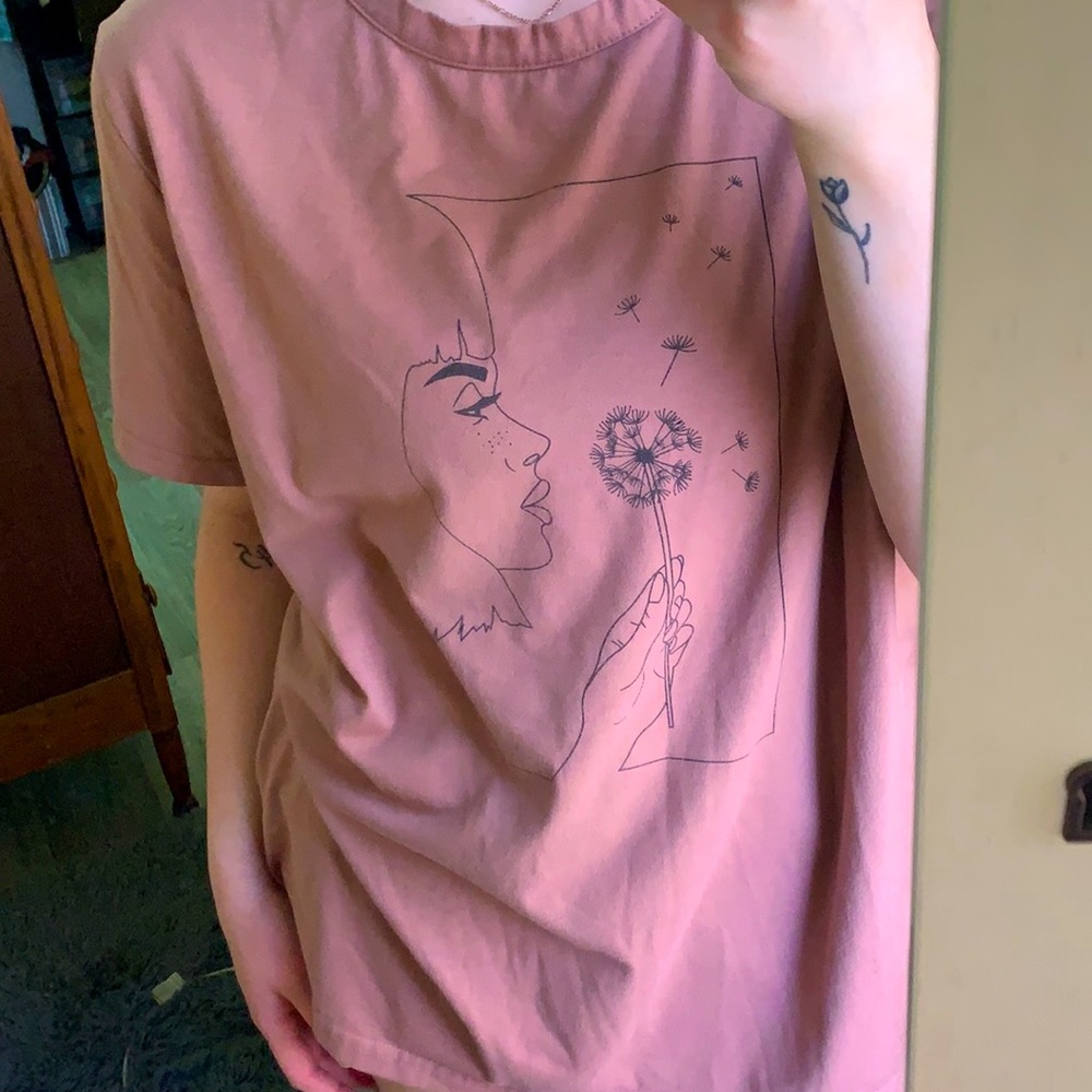 Pink Graphic T-Shirt